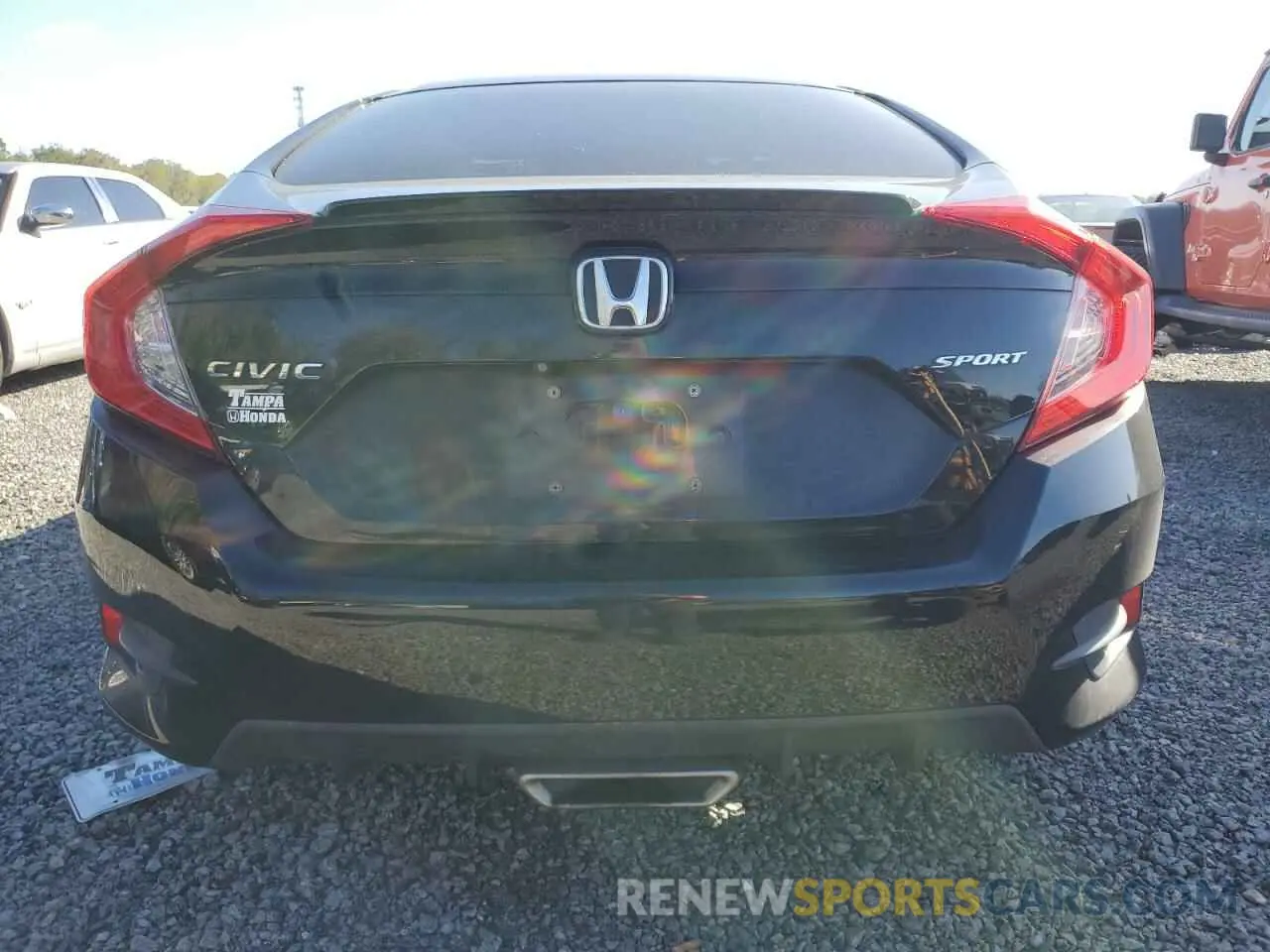 6 Photograph of a damaged car 2HGFC2F87KH561581 HONDA CIVIC 2019