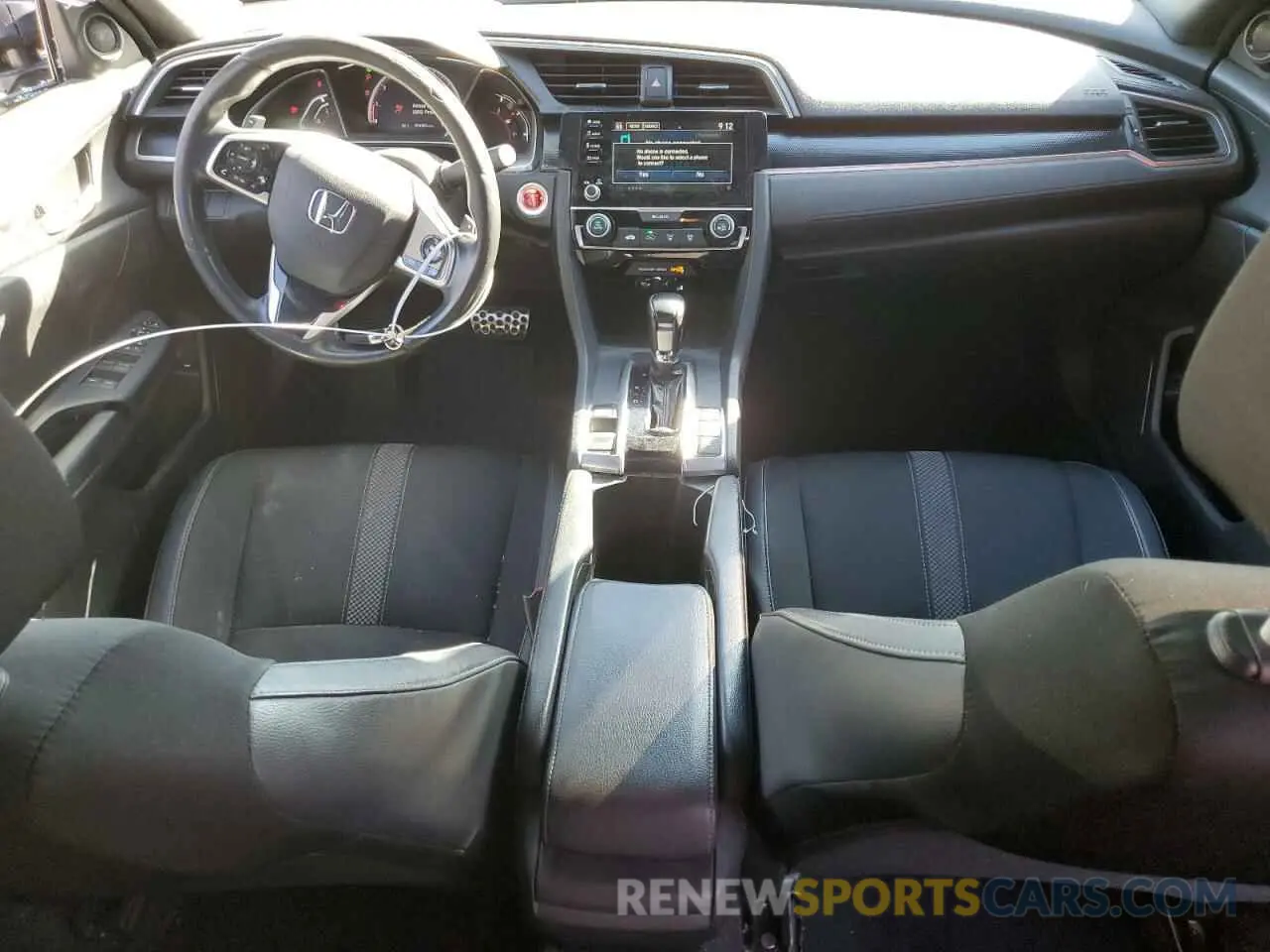 8 Photograph of a damaged car 2HGFC2F87KH561581 HONDA CIVIC 2019