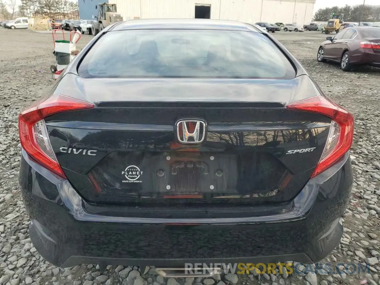 6 Photograph of a damaged car 2HGFC2F87KH574234 HONDA CIVIC 2019