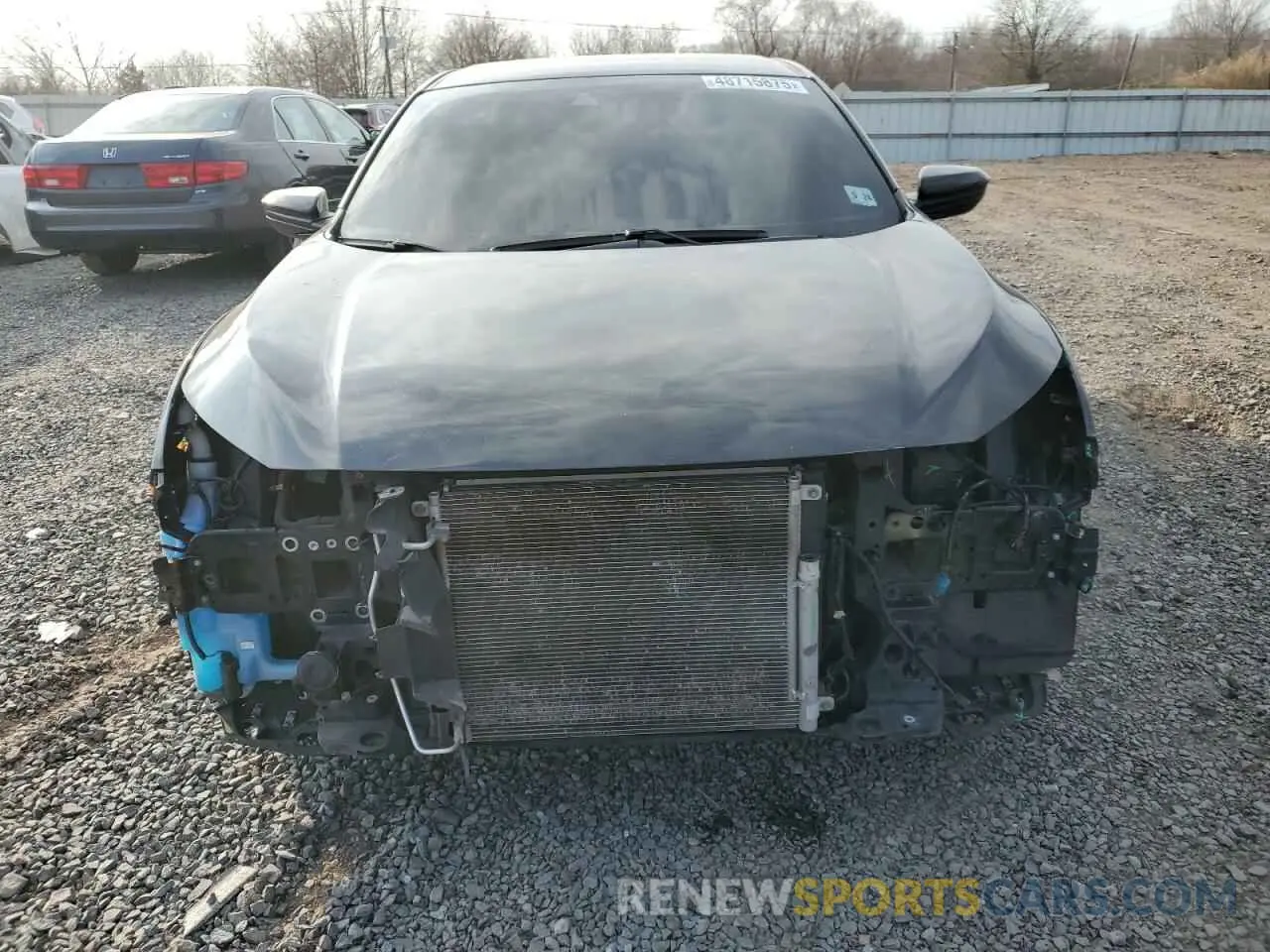 5 Photograph of a damaged car 2HGFC2F87KH584813 HONDA CIVIC 2019