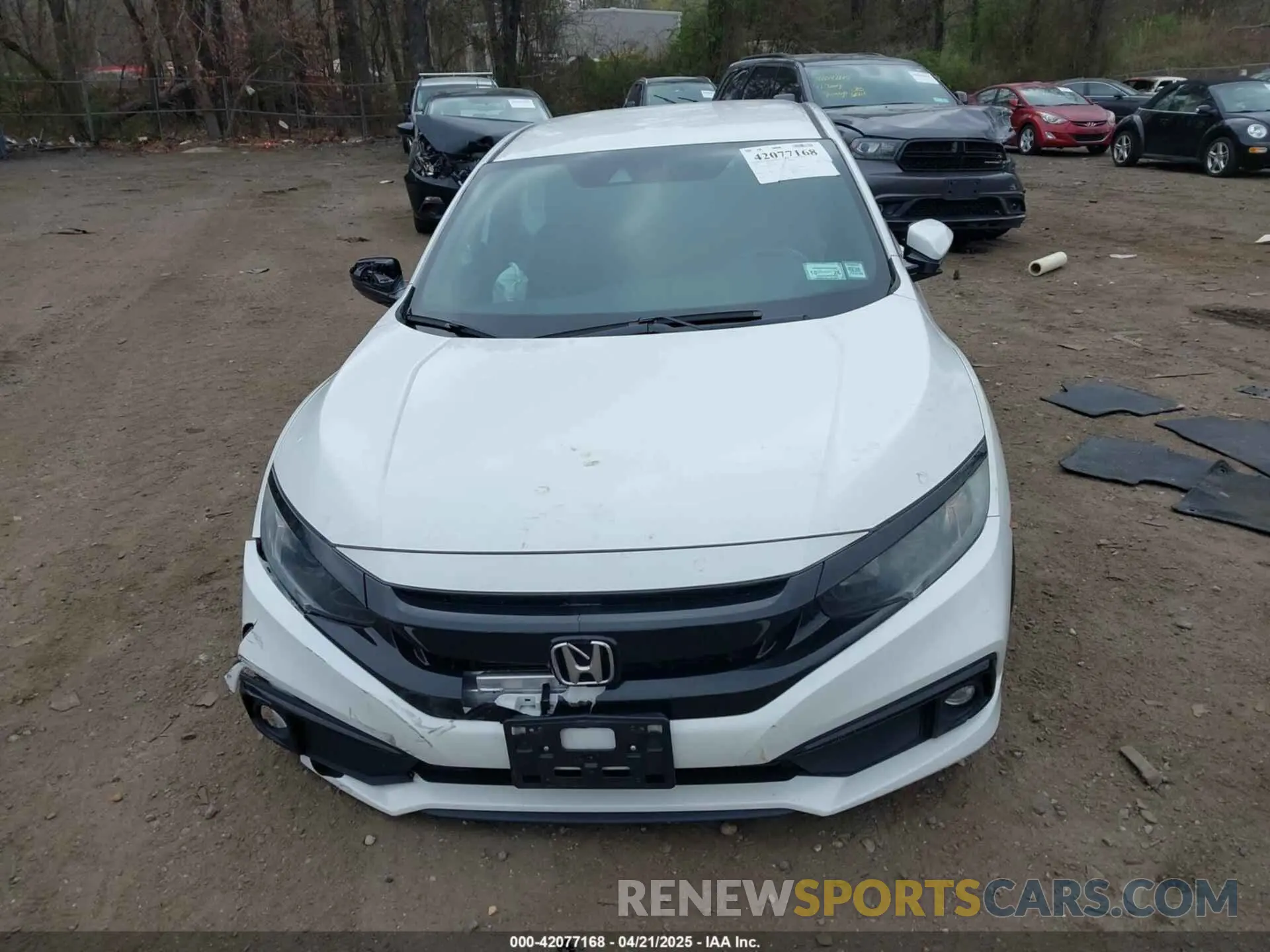 12 Photograph of a damaged car 2HGFC2F87KH592488 HONDA CIVIC 2019