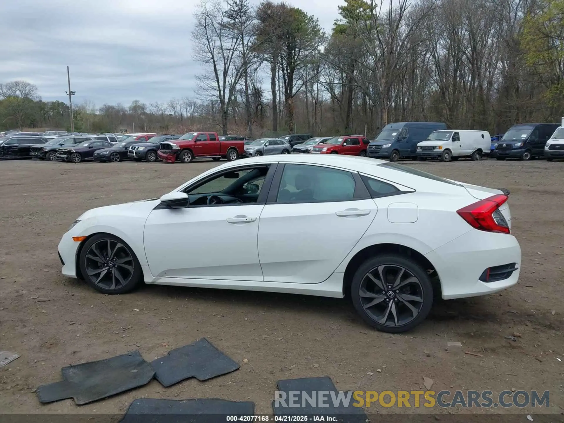 14 Photograph of a damaged car 2HGFC2F87KH592488 HONDA CIVIC 2019