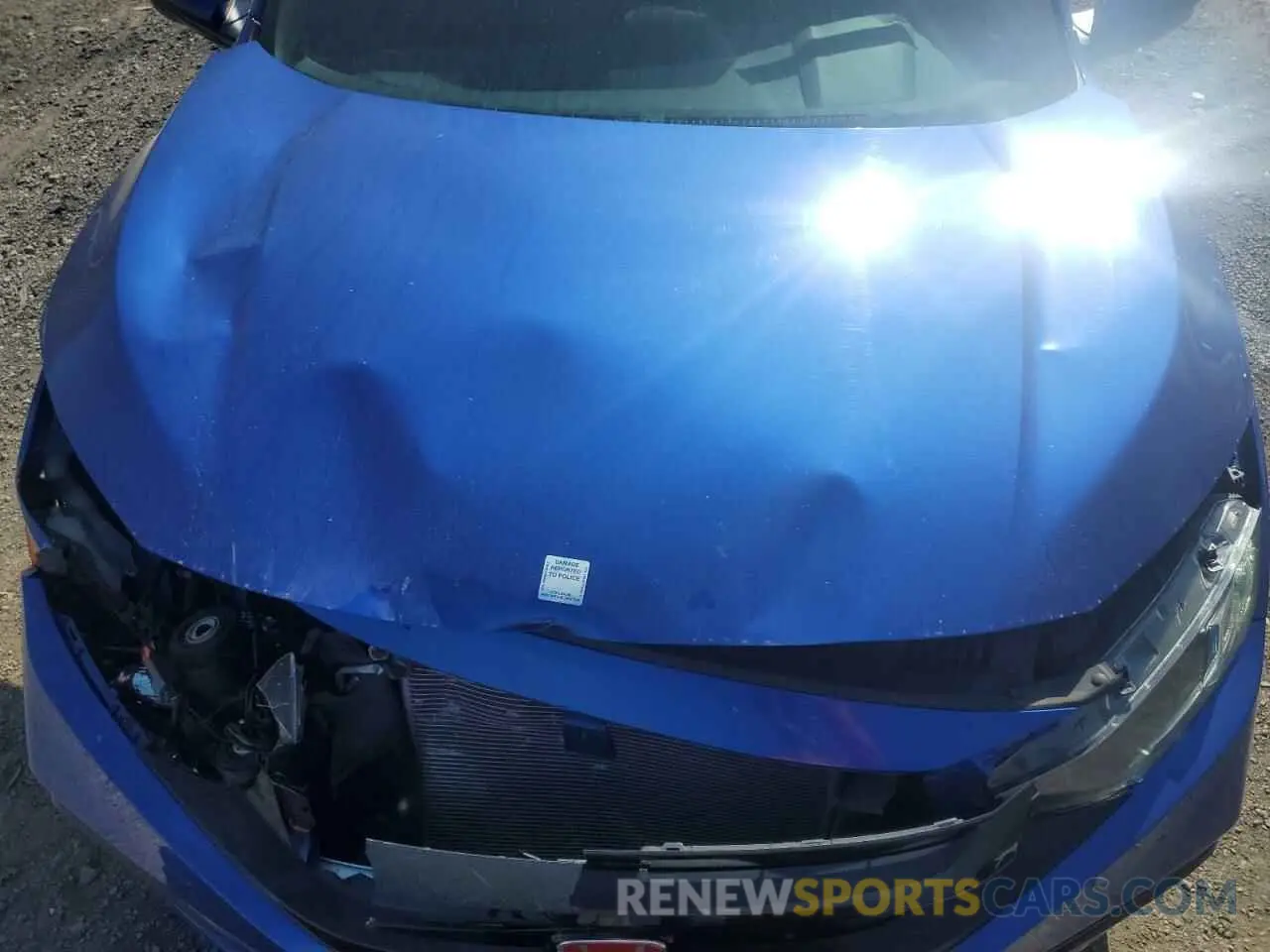 11 Photograph of a damaged car 2HGFC2F88KH016618 HONDA CIVIC 2019
