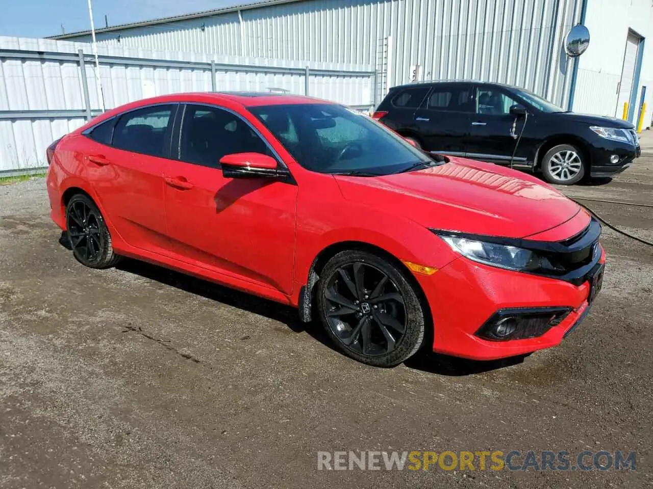 4 Photograph of a damaged car 2HGFC2F88KH022905 HONDA CIVIC 2019
