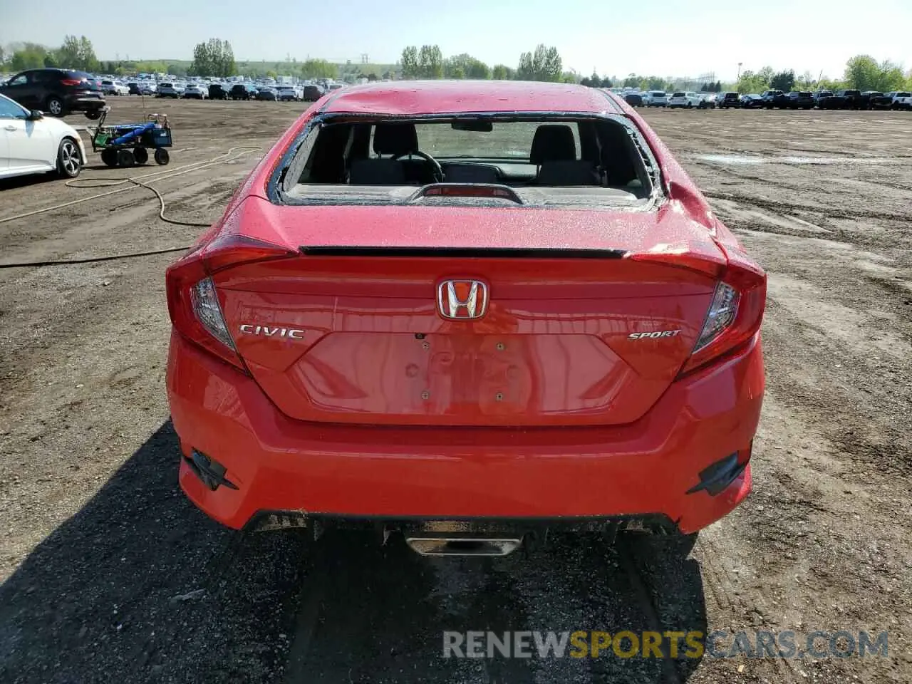 6 Photograph of a damaged car 2HGFC2F88KH022905 HONDA CIVIC 2019