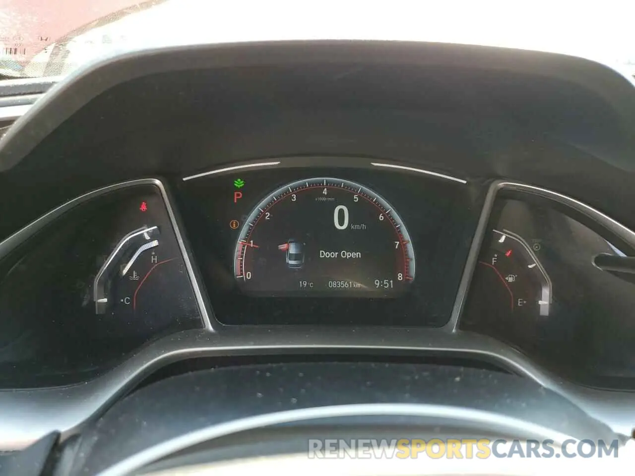 9 Photograph of a damaged car 2HGFC2F88KH022905 HONDA CIVIC 2019