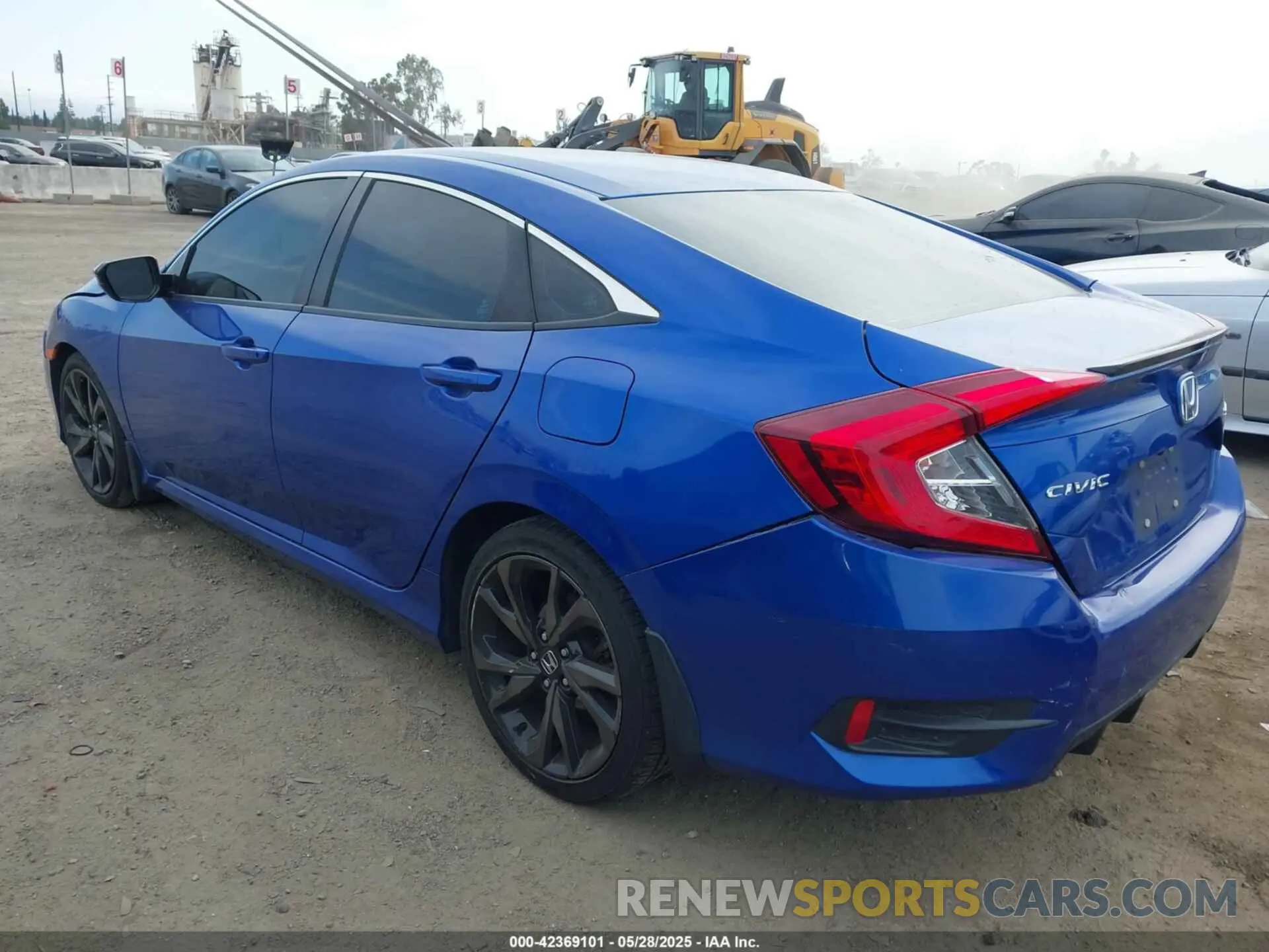 3 Photograph of a damaged car 2HGFC2F88KH504077 HONDA CIVIC 2019