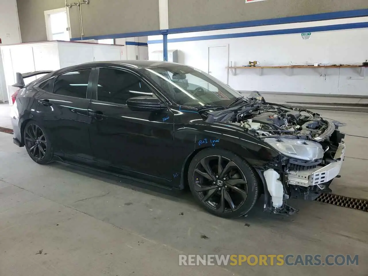 4 Photograph of a damaged car 2HGFC2F88KH505052 HONDA CIVIC 2019