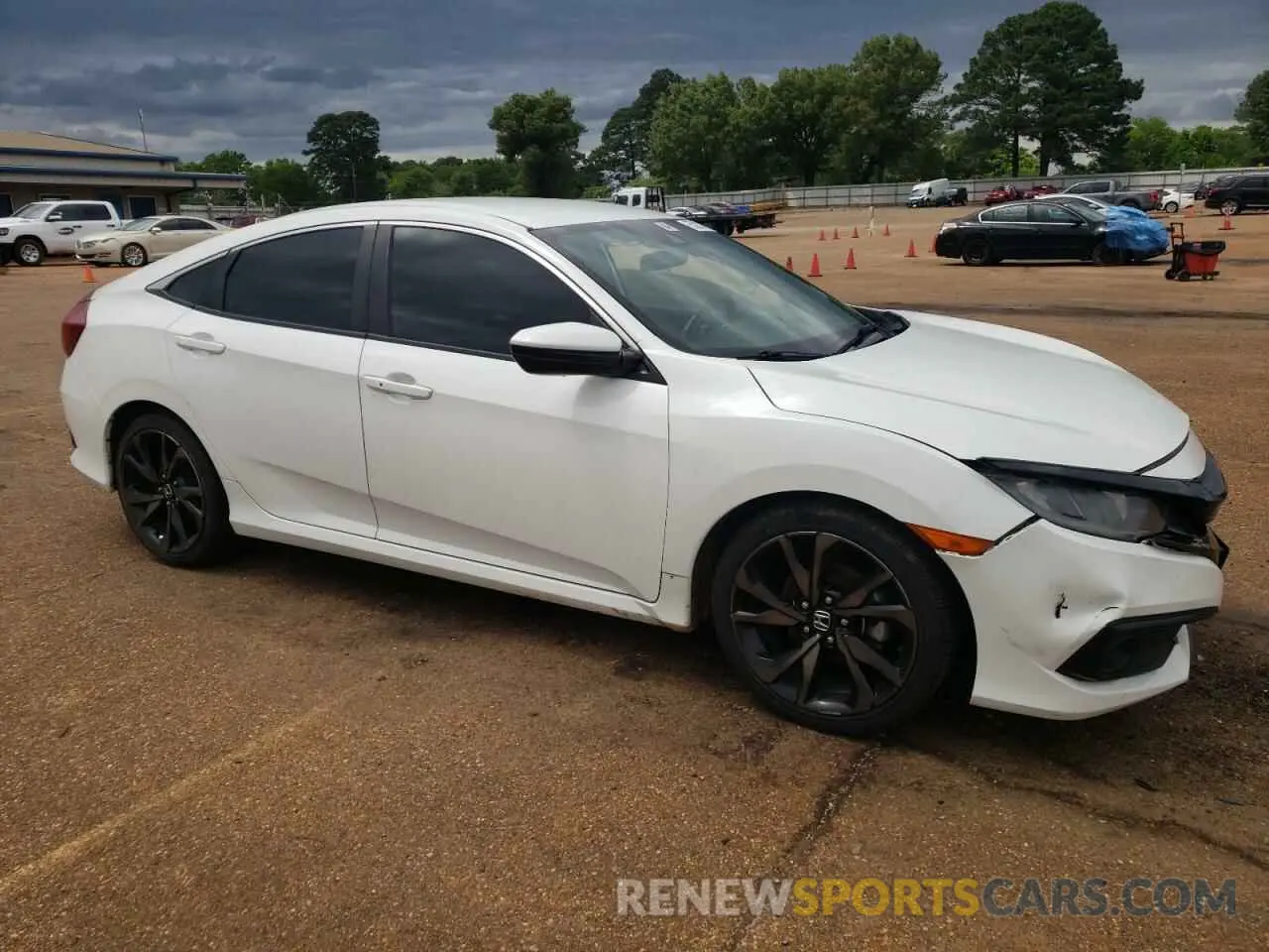 4 Photograph of a damaged car 2HGFC2F88KH505309 HONDA CIVIC 2019