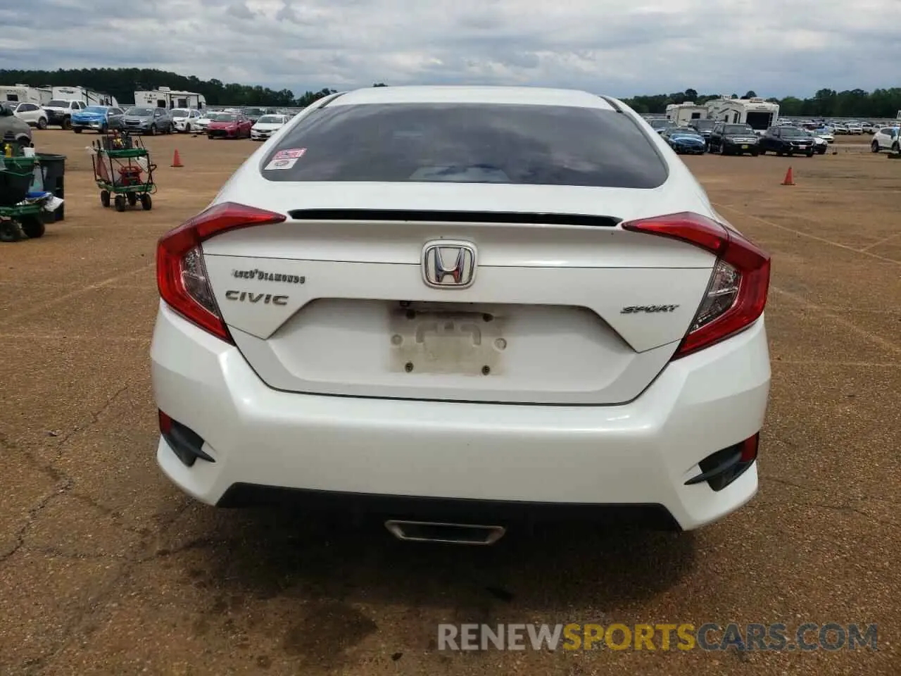 6 Photograph of a damaged car 2HGFC2F88KH505309 HONDA CIVIC 2019