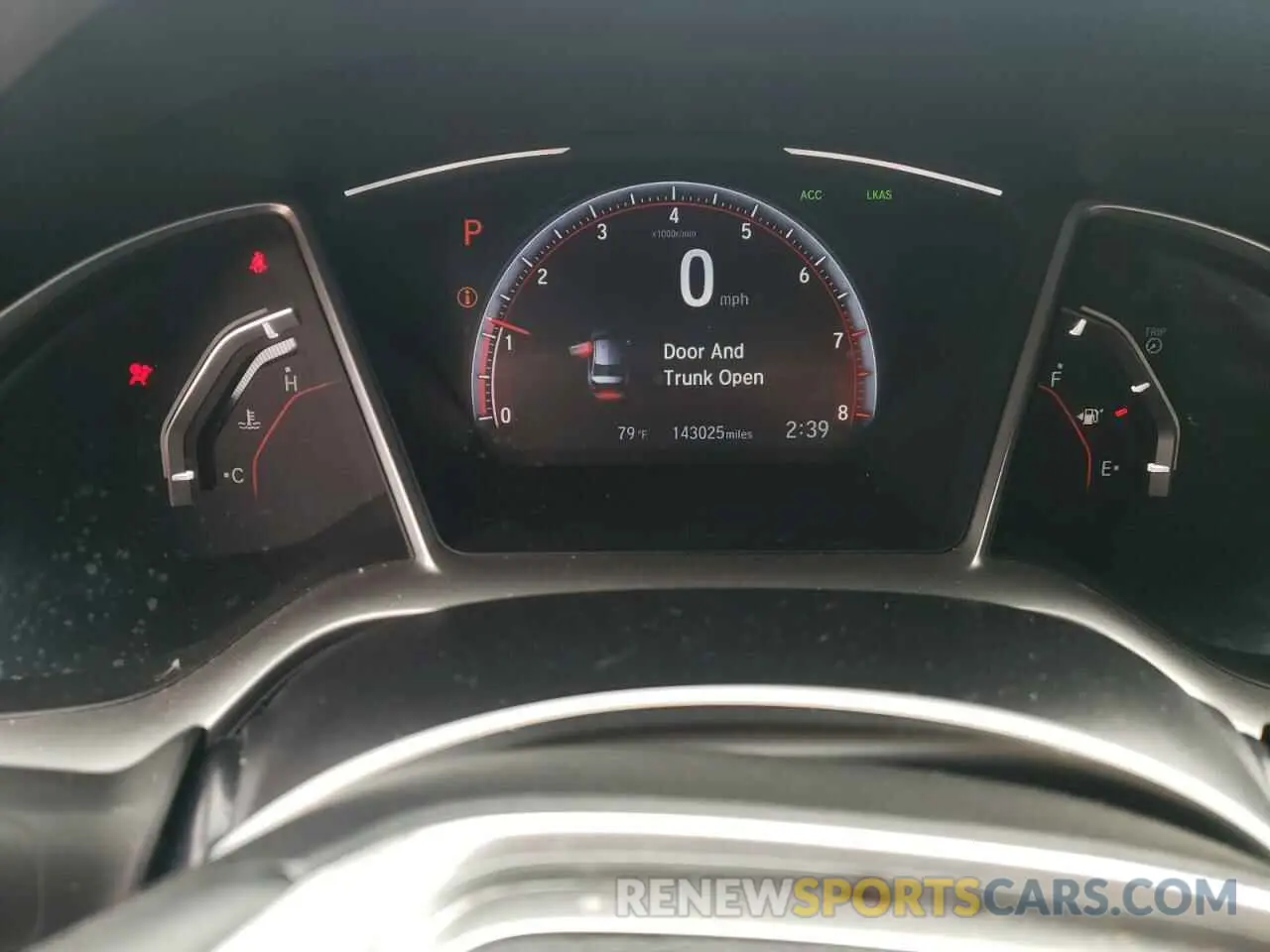 9 Photograph of a damaged car 2HGFC2F88KH505309 HONDA CIVIC 2019