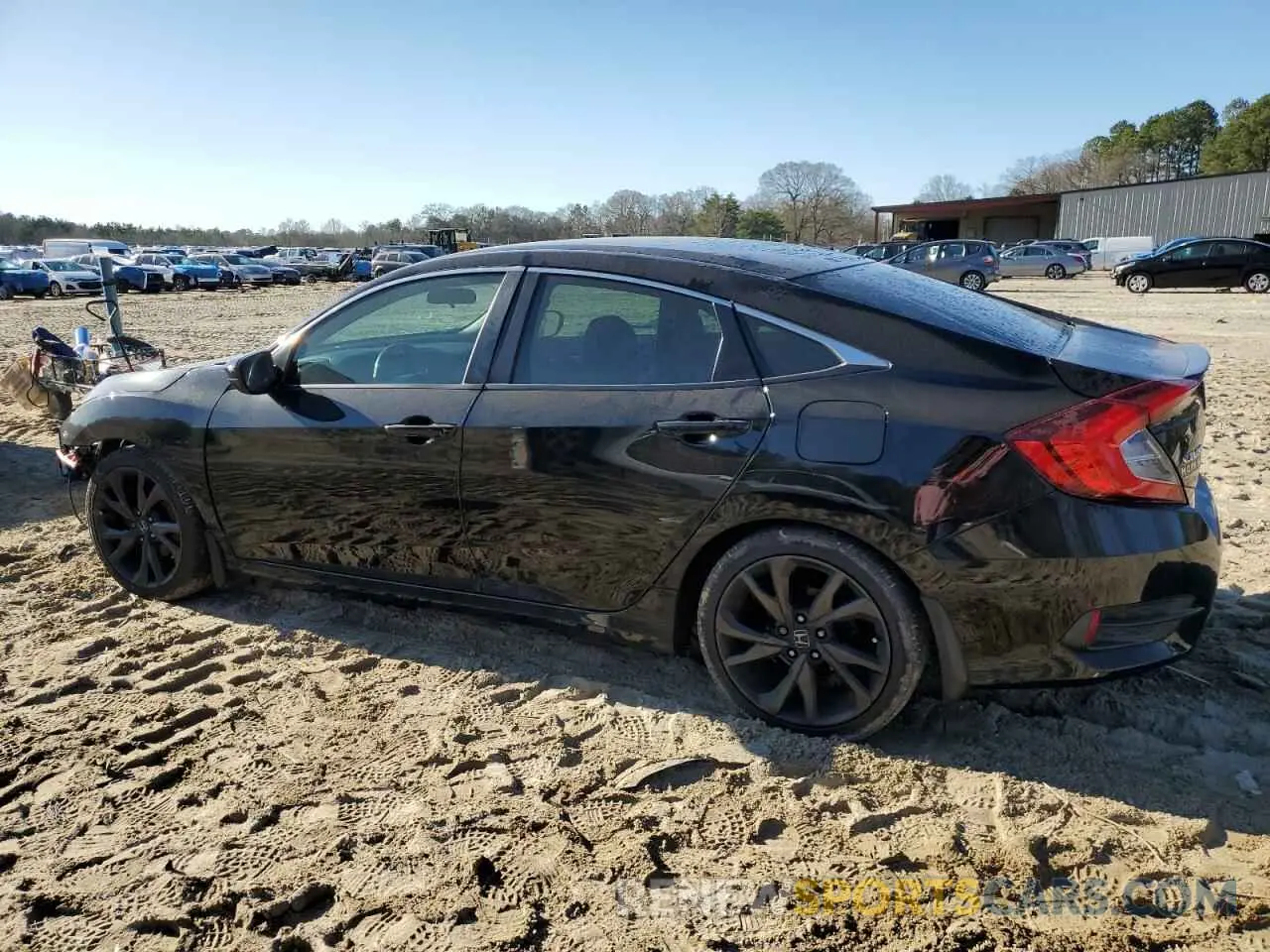 2 Photograph of a damaged car 2HGFC2F88KH508100 HONDA CIVIC 2019