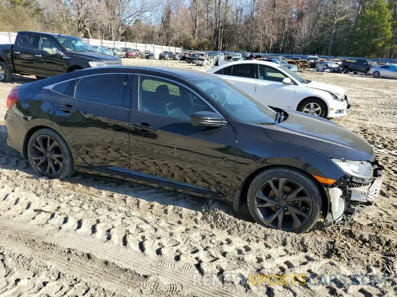 4 Photograph of a damaged car 2HGFC2F88KH508100 HONDA CIVIC 2019