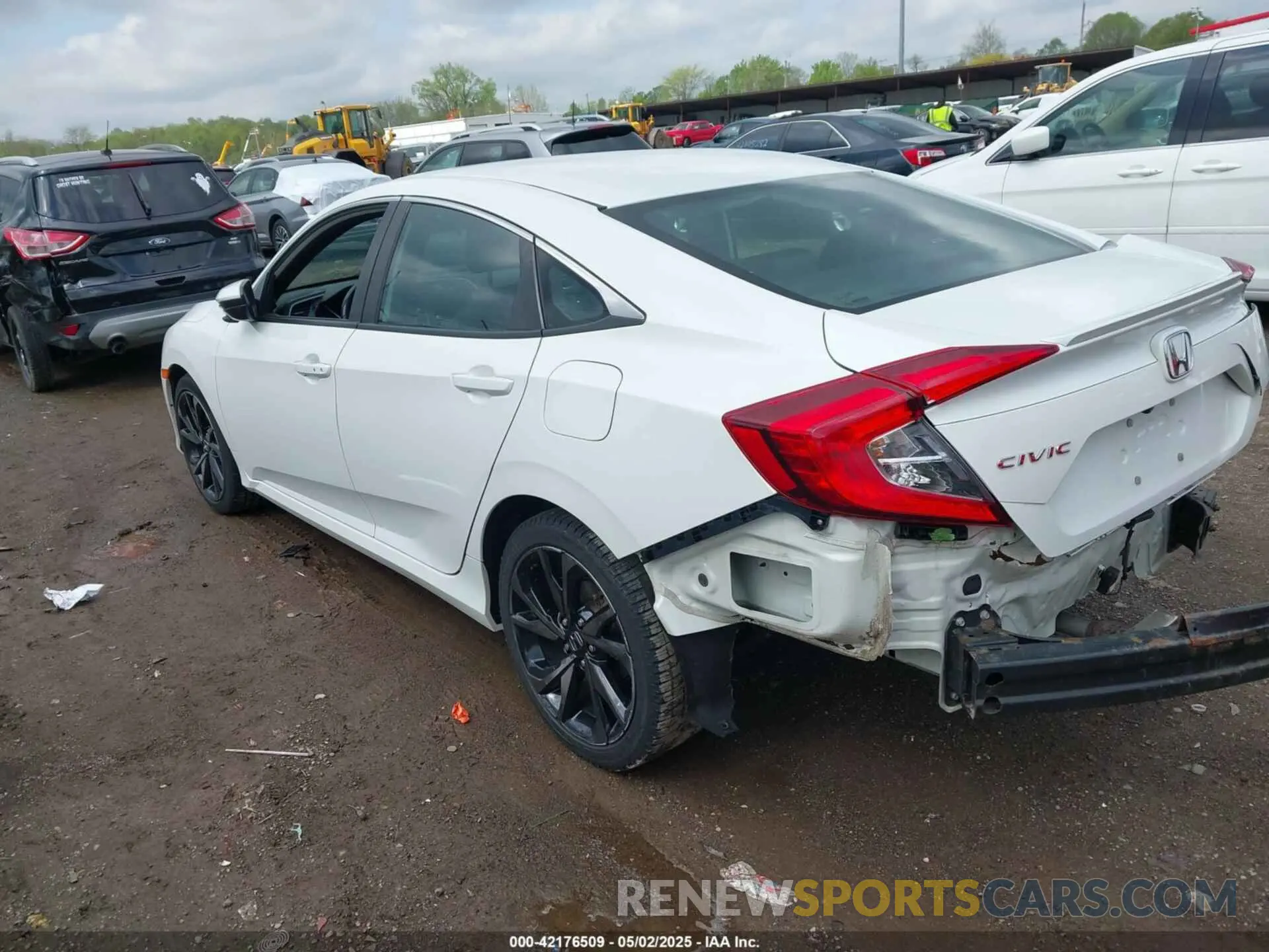 3 Photograph of a damaged car 2HGFC2F88KH529643 HONDA CIVIC 2019