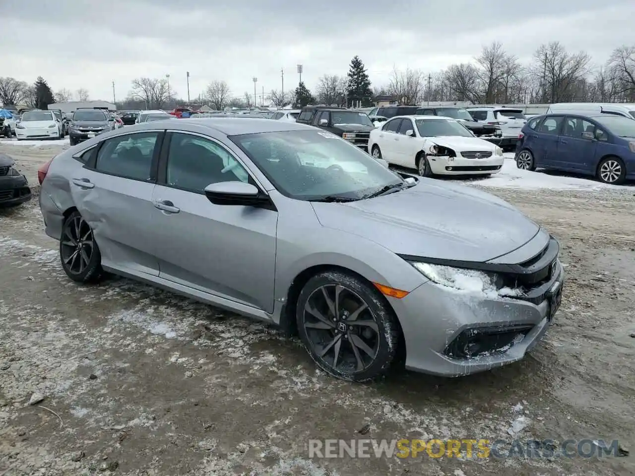 4 Photograph of a damaged car 2HGFC2F88KH551545 HONDA CIVIC 2019