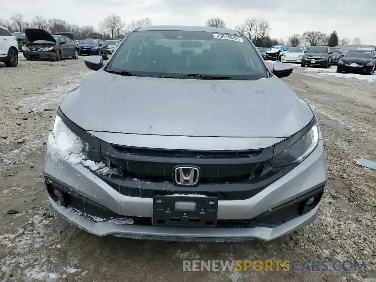 5 Photograph of a damaged car 2HGFC2F88KH551545 HONDA CIVIC 2019