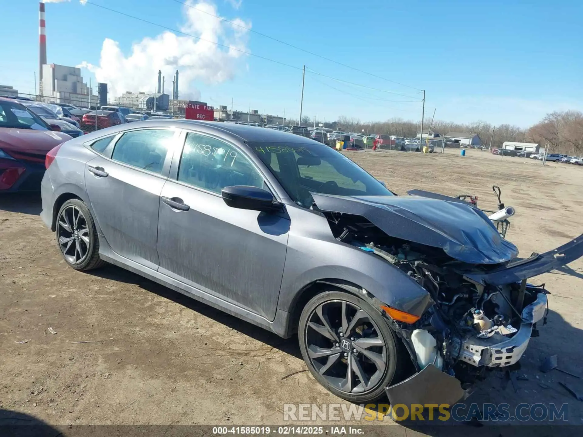 13 Photograph of a damaged car 2HGFC2F88KH556681 HONDA CIVIC 2019