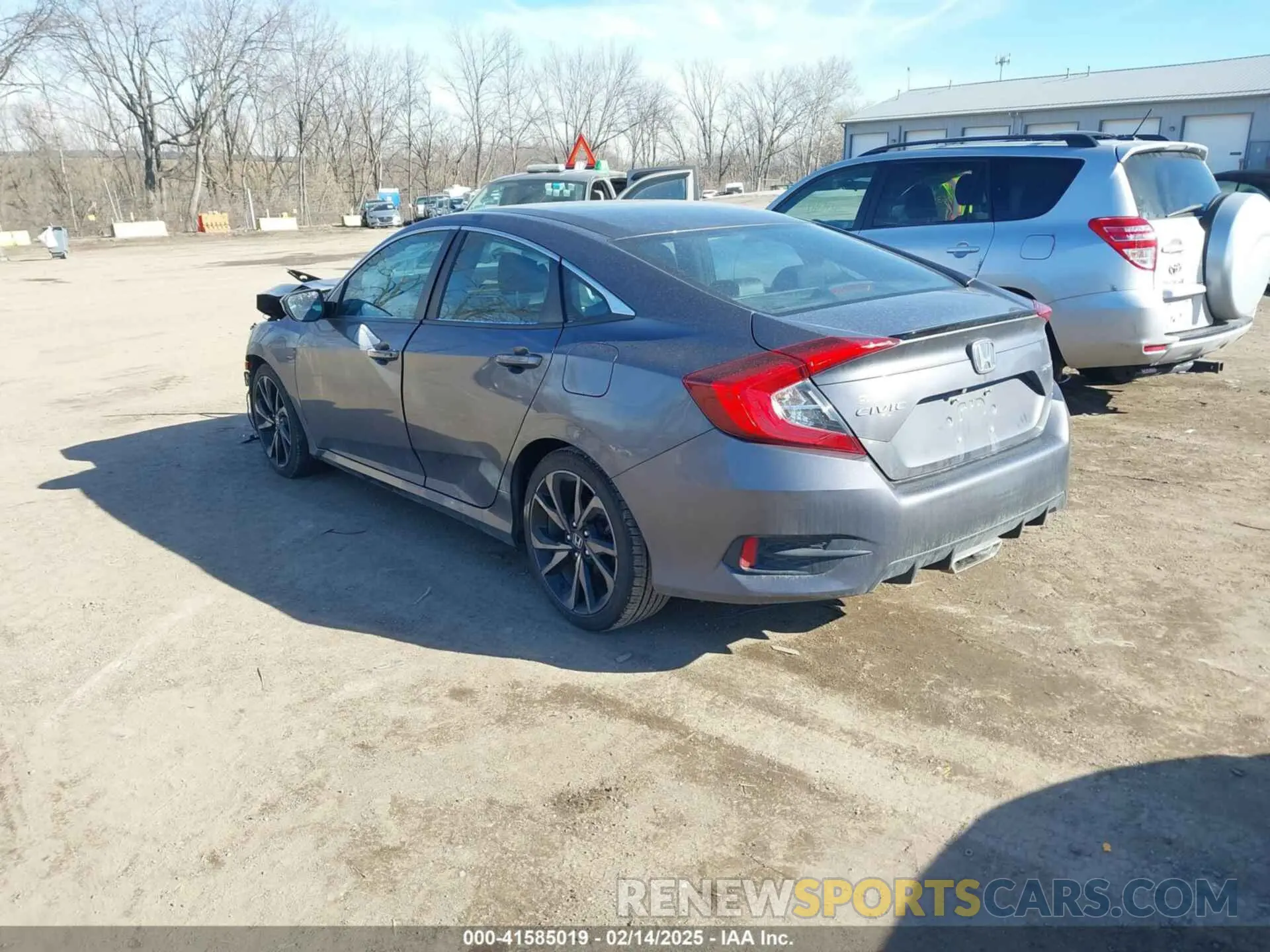 3 Photograph of a damaged car 2HGFC2F88KH556681 HONDA CIVIC 2019