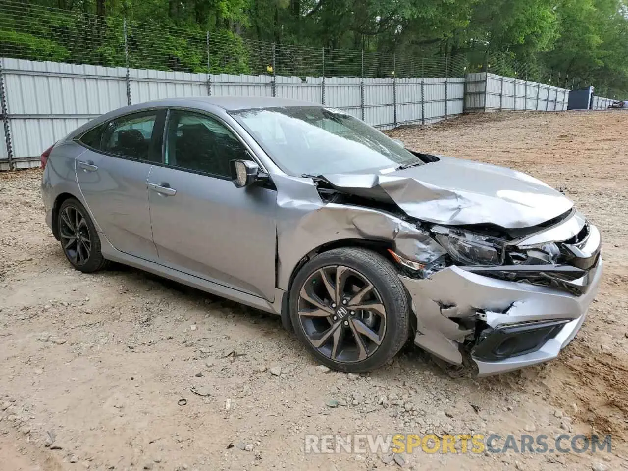 4 Photograph of a damaged car 2HGFC2F88KH564148 HONDA CIVIC 2019