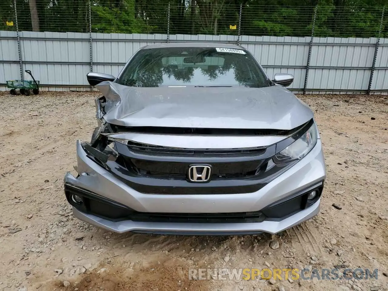 5 Photograph of a damaged car 2HGFC2F88KH564148 HONDA CIVIC 2019