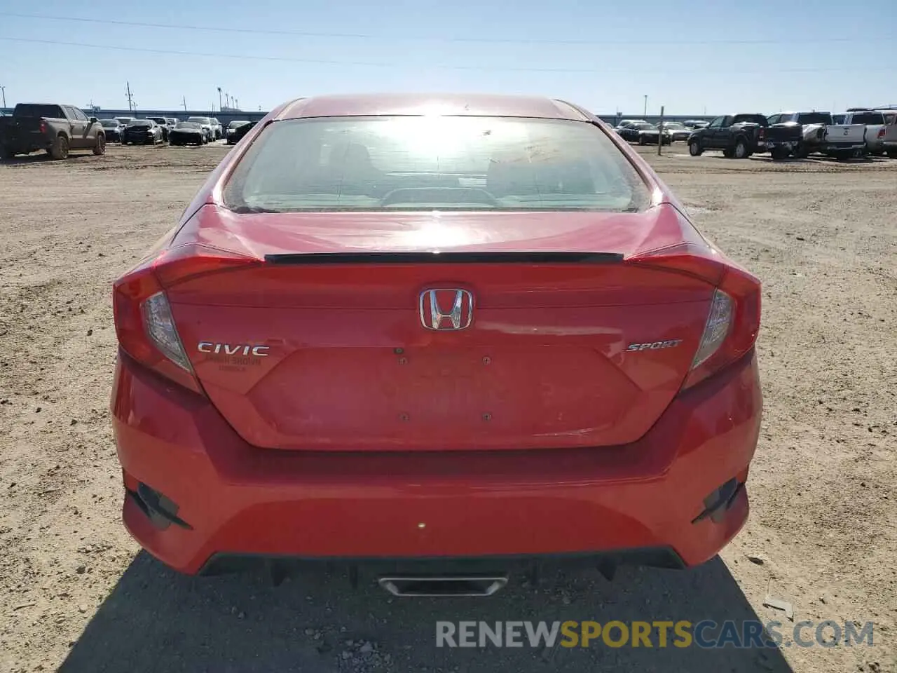 6 Photograph of a damaged car 2HGFC2F88KH578244 HONDA CIVIC 2019
