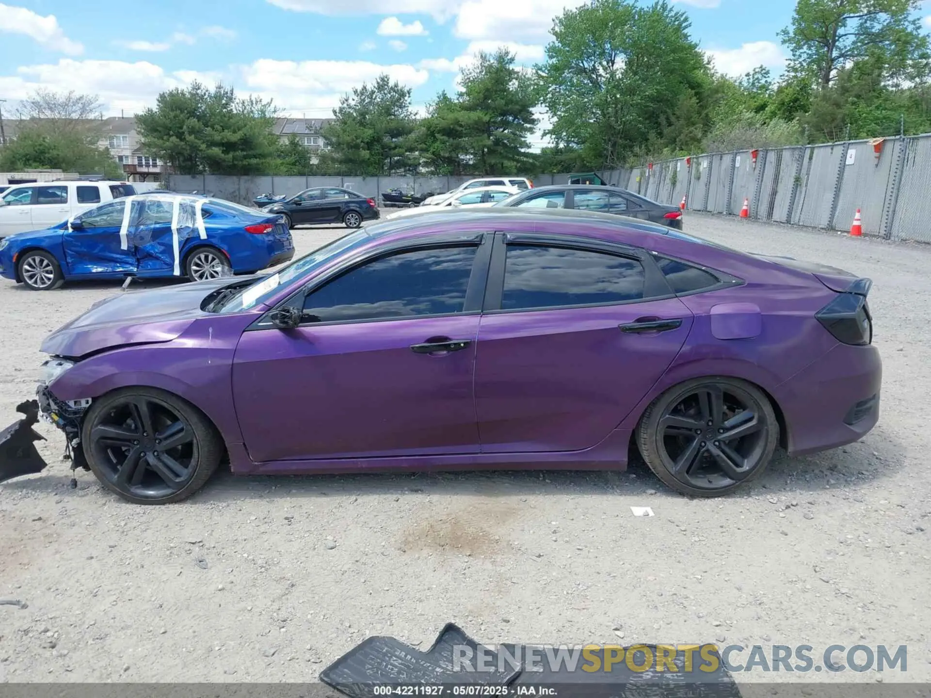 14 Photograph of a damaged car 2HGFC2F88KH583556 HONDA CIVIC 2019