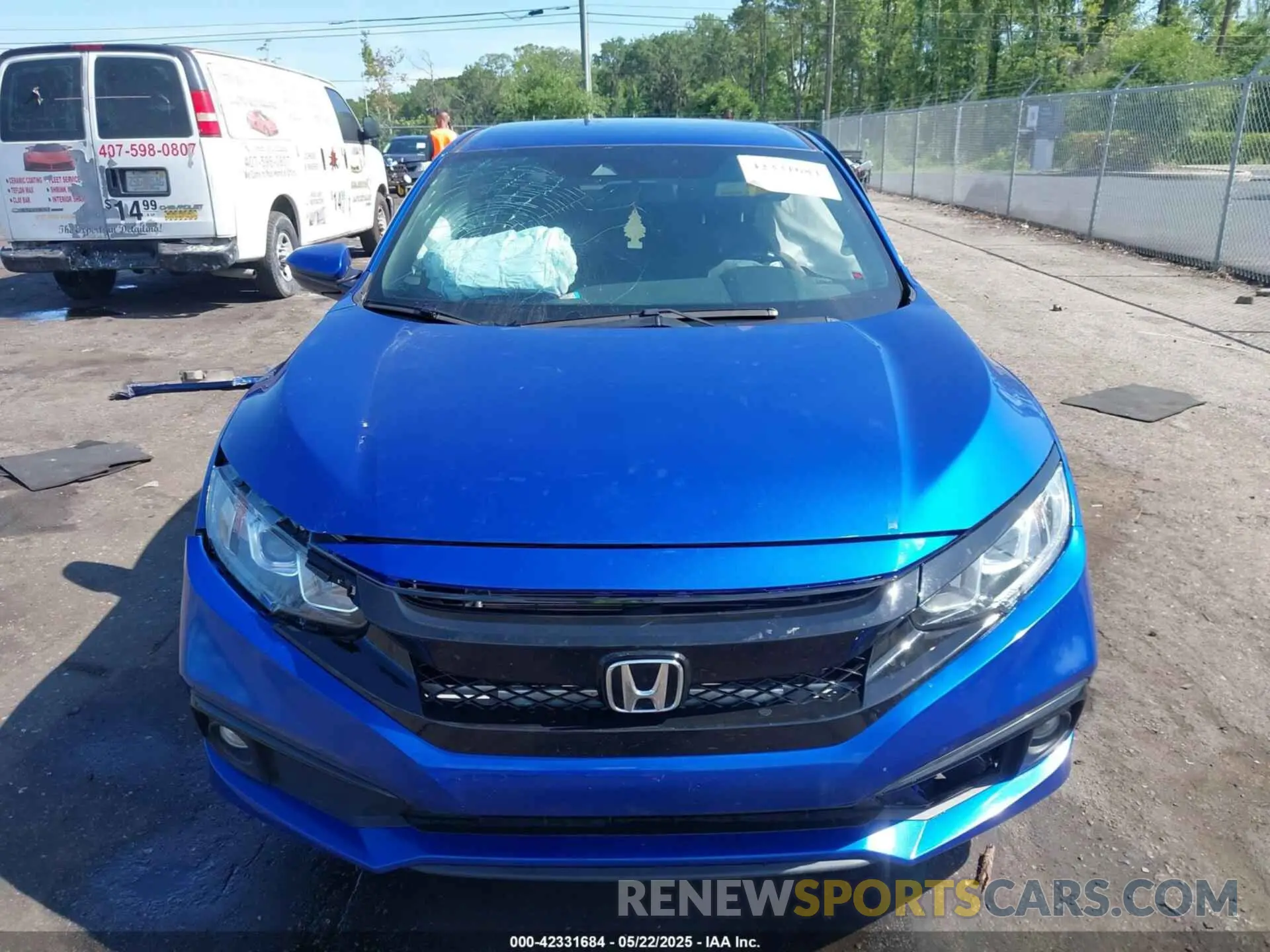 13 Photograph of a damaged car 2HGFC2F88KH585971 HONDA CIVIC 2019