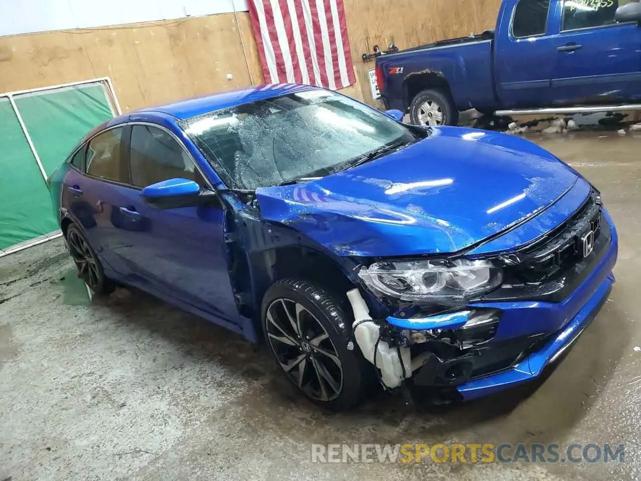 4 Photograph of a damaged car 2HGFC2F88KH586019 HONDA CIVIC 2019