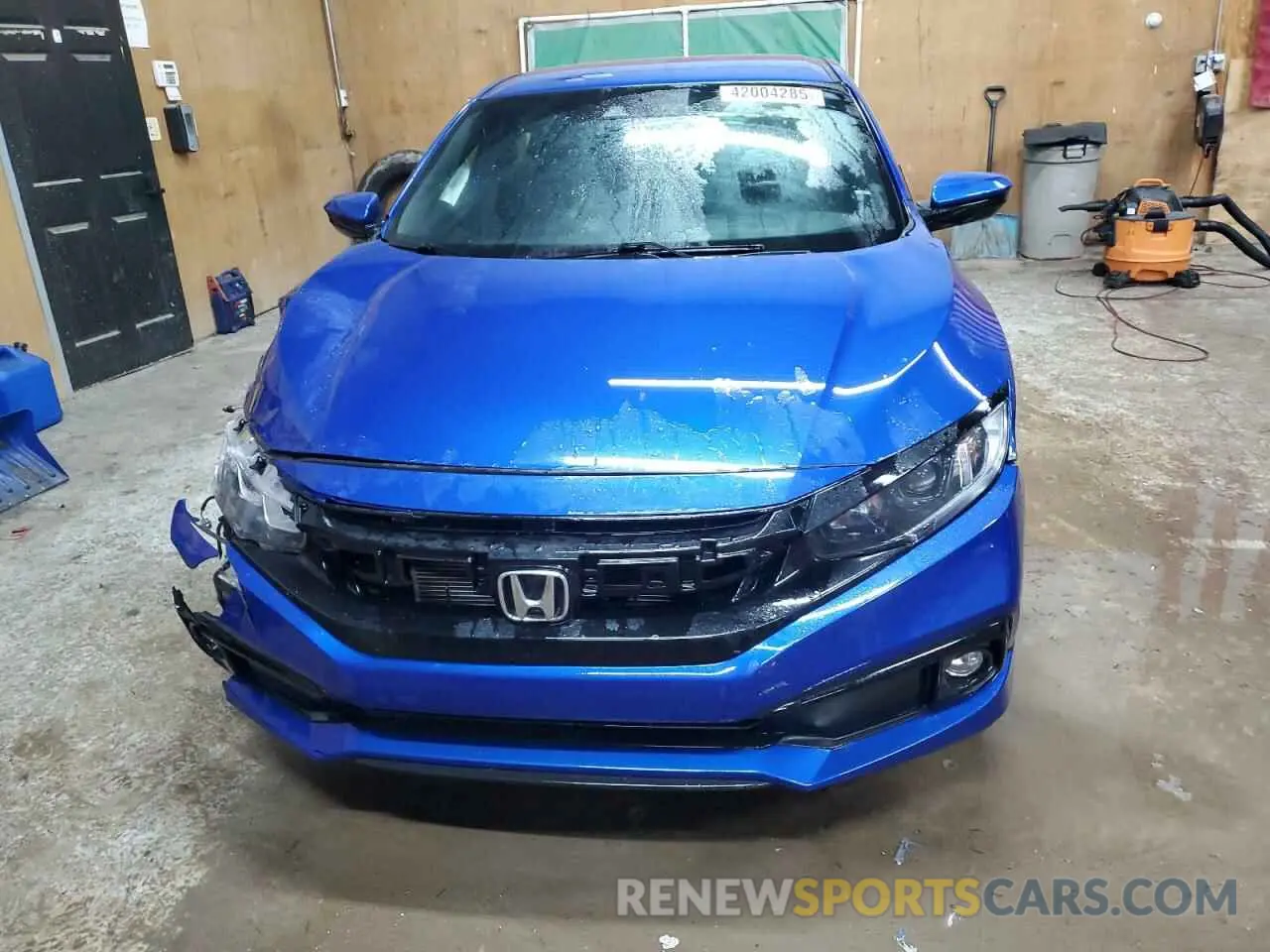 5 Photograph of a damaged car 2HGFC2F88KH586019 HONDA CIVIC 2019