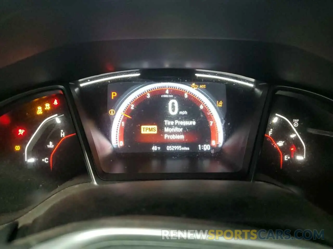 9 Photograph of a damaged car 2HGFC2F88KH586019 HONDA CIVIC 2019