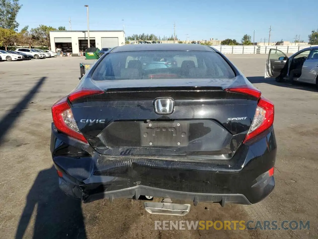 6 Photograph of a damaged car 2HGFC2F88KH600324 HONDA CIVIC 2019