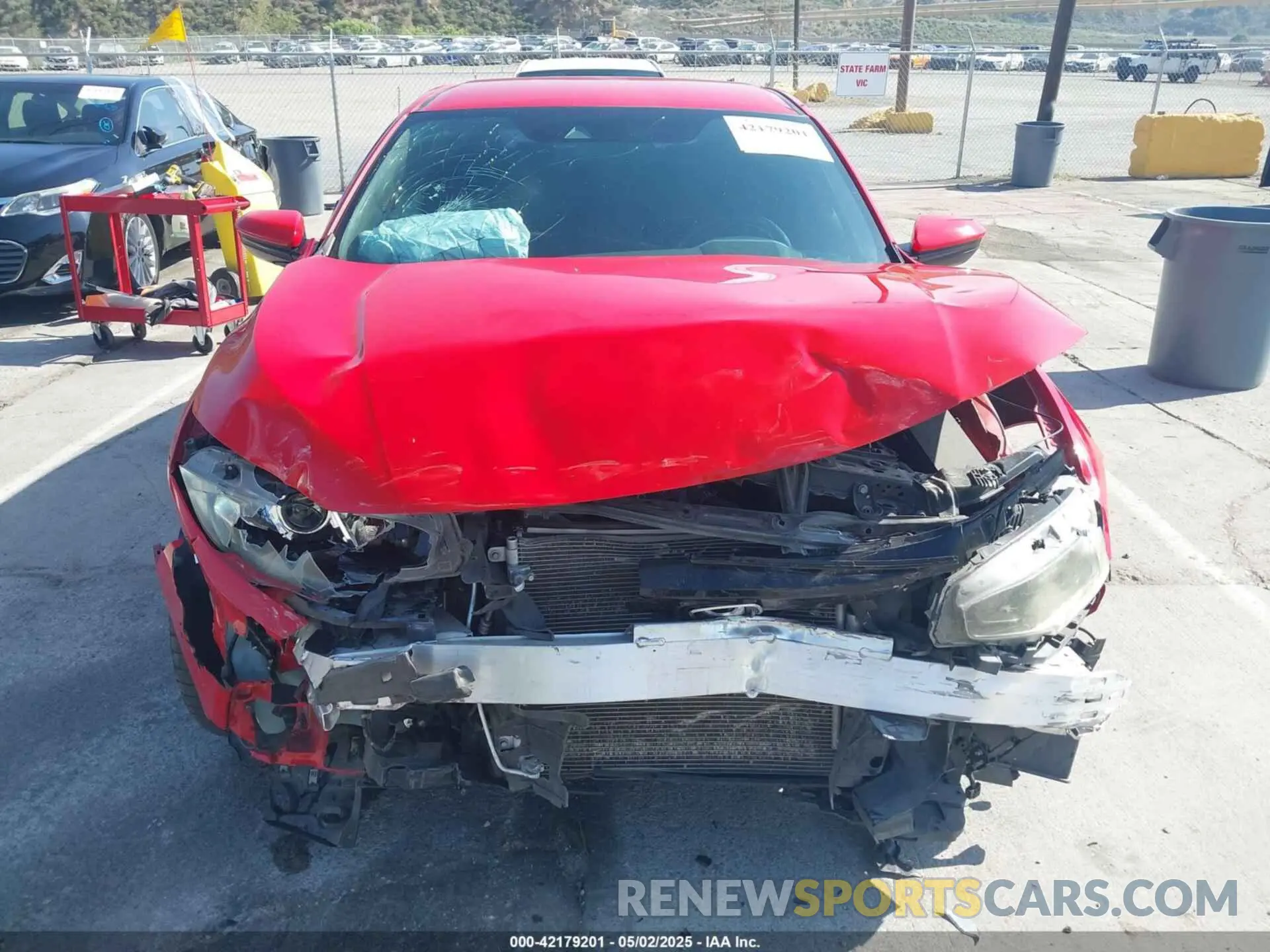 12 Photograph of a damaged car 2HGFC2F89KH525648 HONDA CIVIC 2019