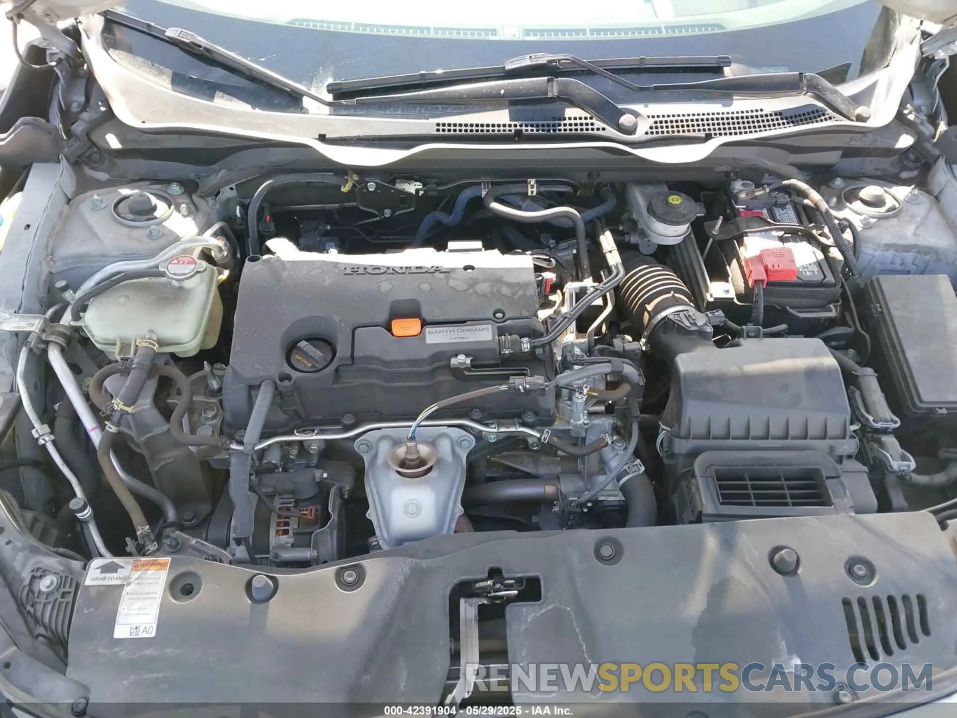 10 Photograph of a damaged car 2HGFC2F89KH531756 HONDA CIVIC 2019
