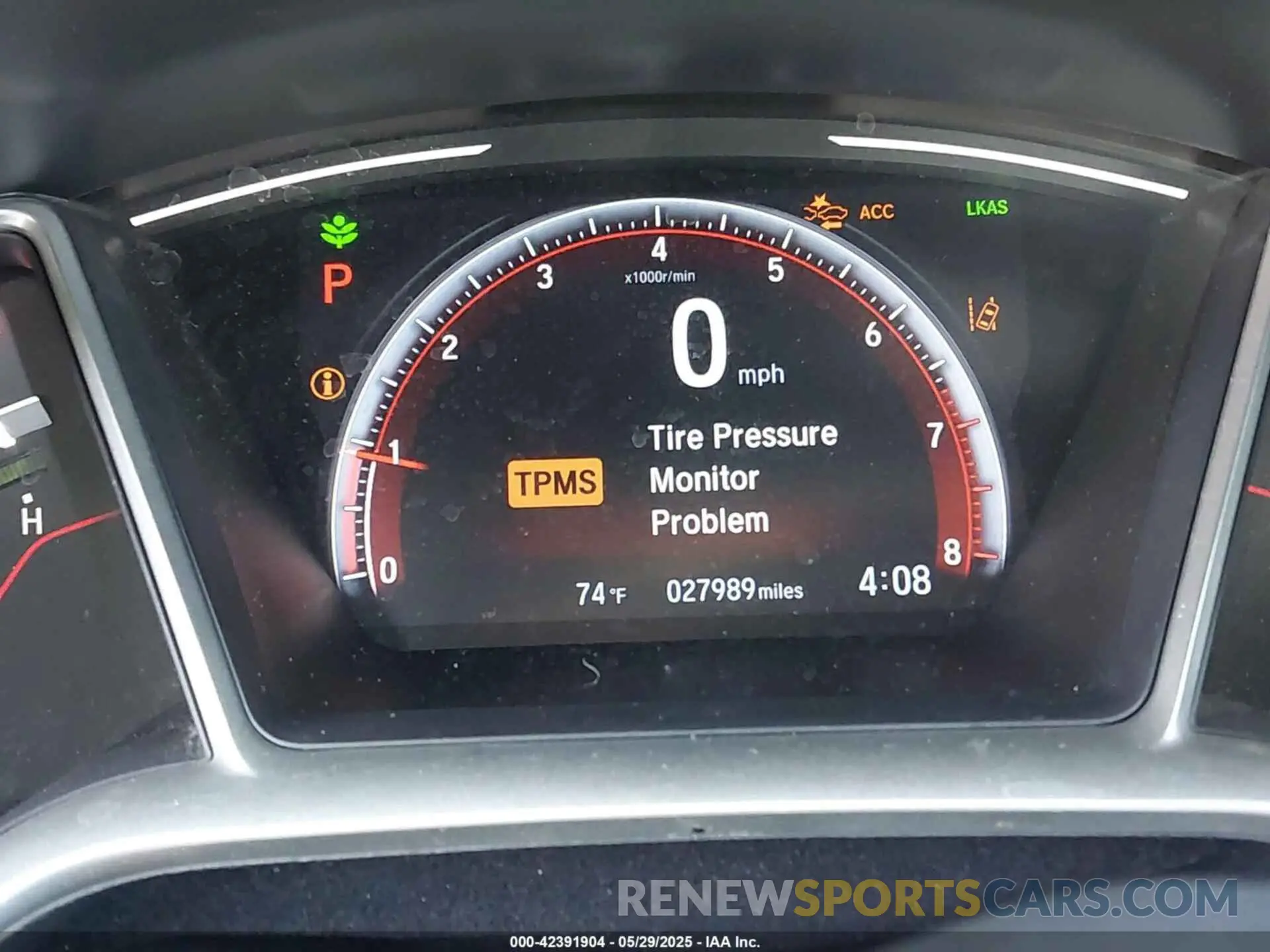 7 Photograph of a damaged car 2HGFC2F89KH531756 HONDA CIVIC 2019