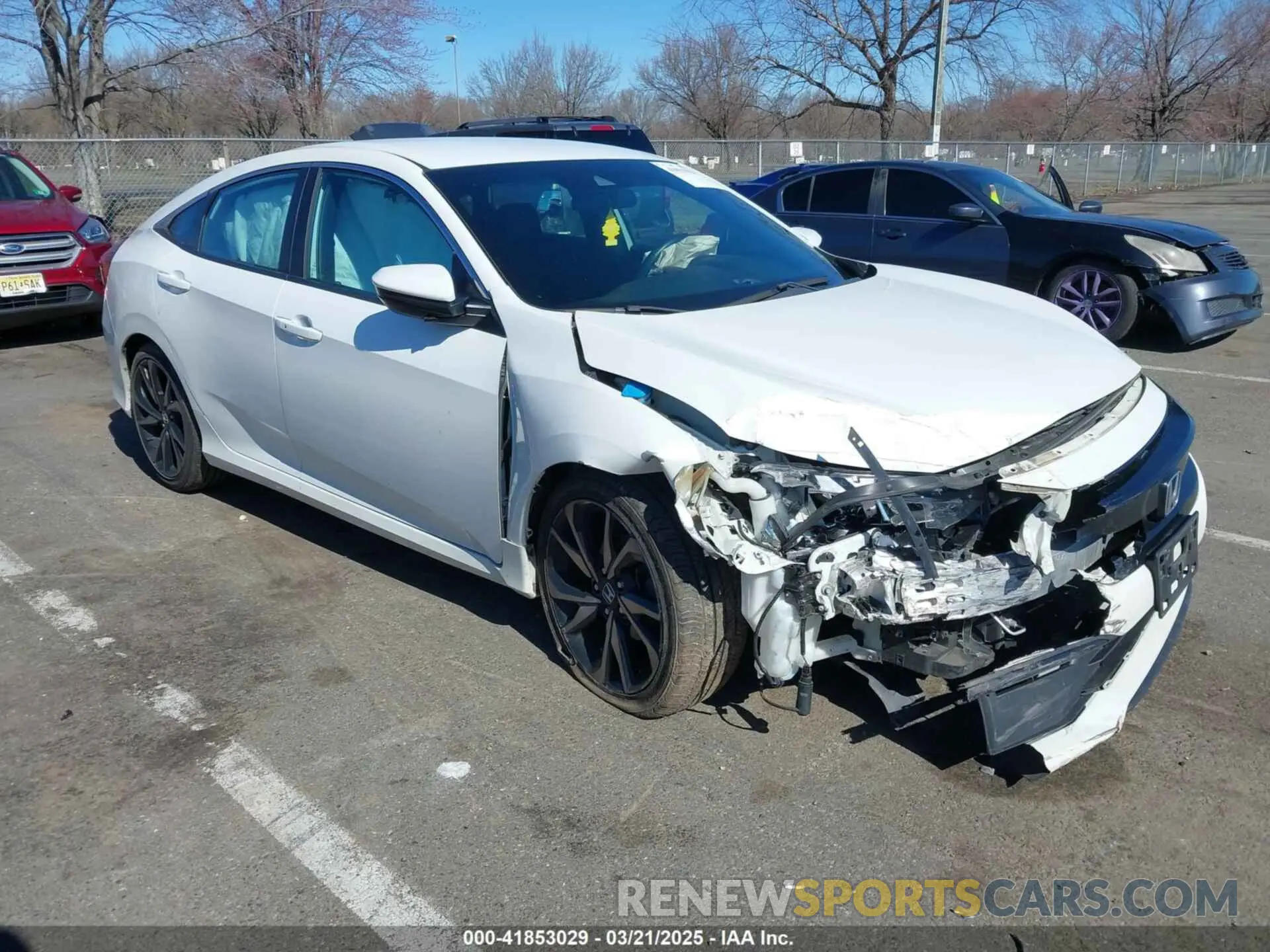 1 Photograph of a damaged car 2HGFC2F89KH549223 HONDA CIVIC 2019