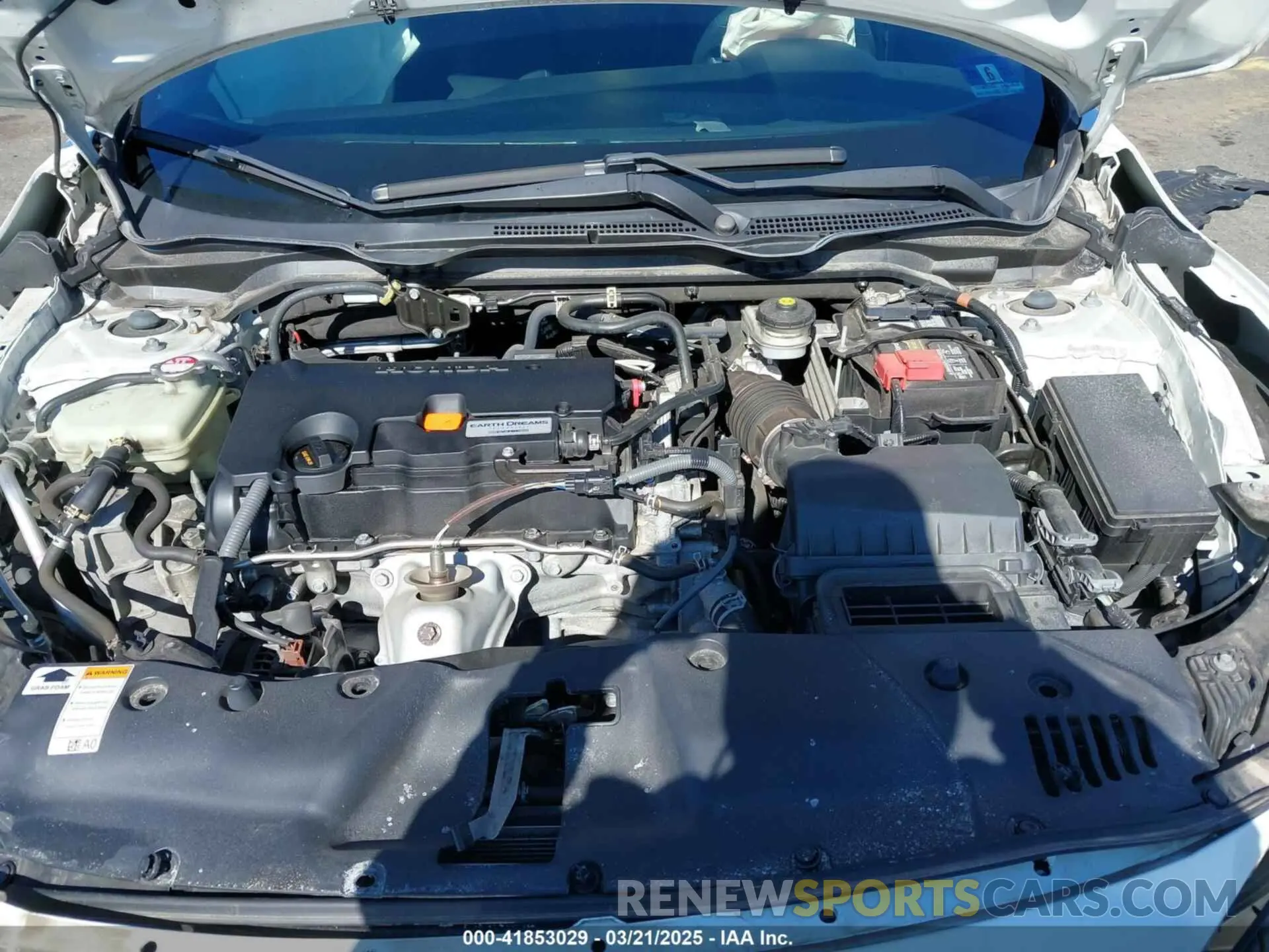 10 Photograph of a damaged car 2HGFC2F89KH549223 HONDA CIVIC 2019