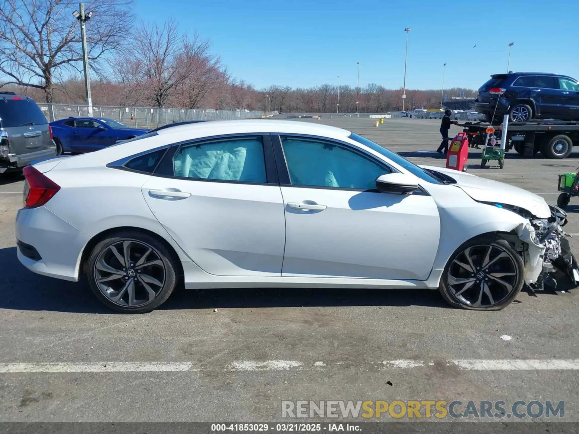 13 Photograph of a damaged car 2HGFC2F89KH549223 HONDA CIVIC 2019