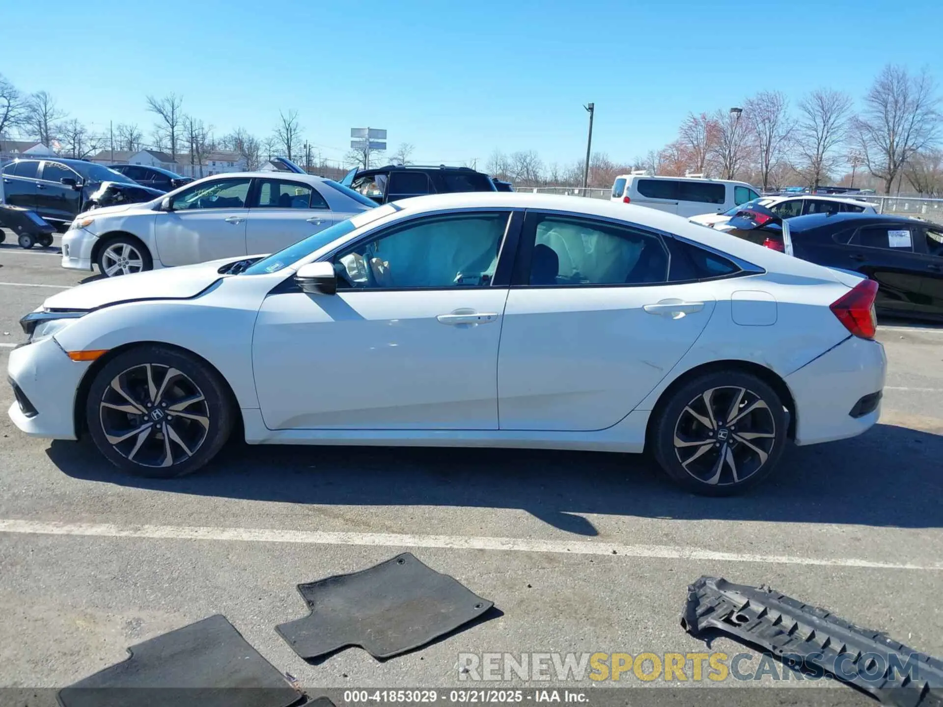 14 Photograph of a damaged car 2HGFC2F89KH549223 HONDA CIVIC 2019