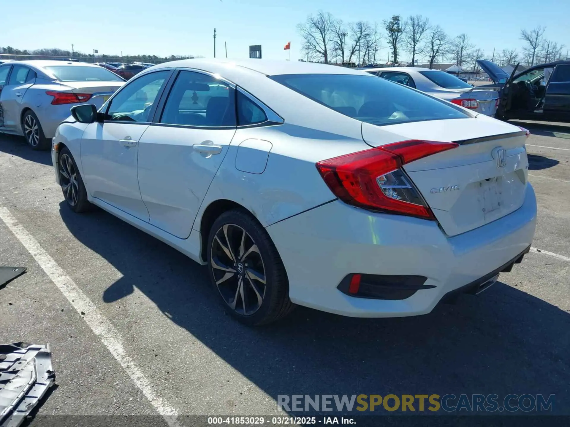 3 Photograph of a damaged car 2HGFC2F89KH549223 HONDA CIVIC 2019