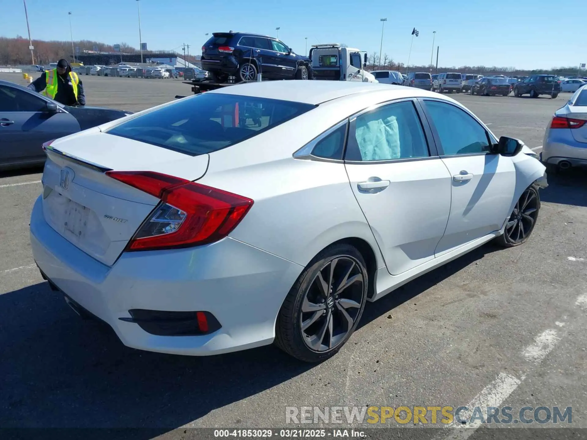 4 Photograph of a damaged car 2HGFC2F89KH549223 HONDA CIVIC 2019