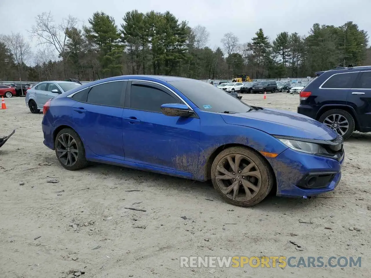 4 Photograph of a damaged car 2HGFC2F89KH587048 HONDA CIVIC 2019