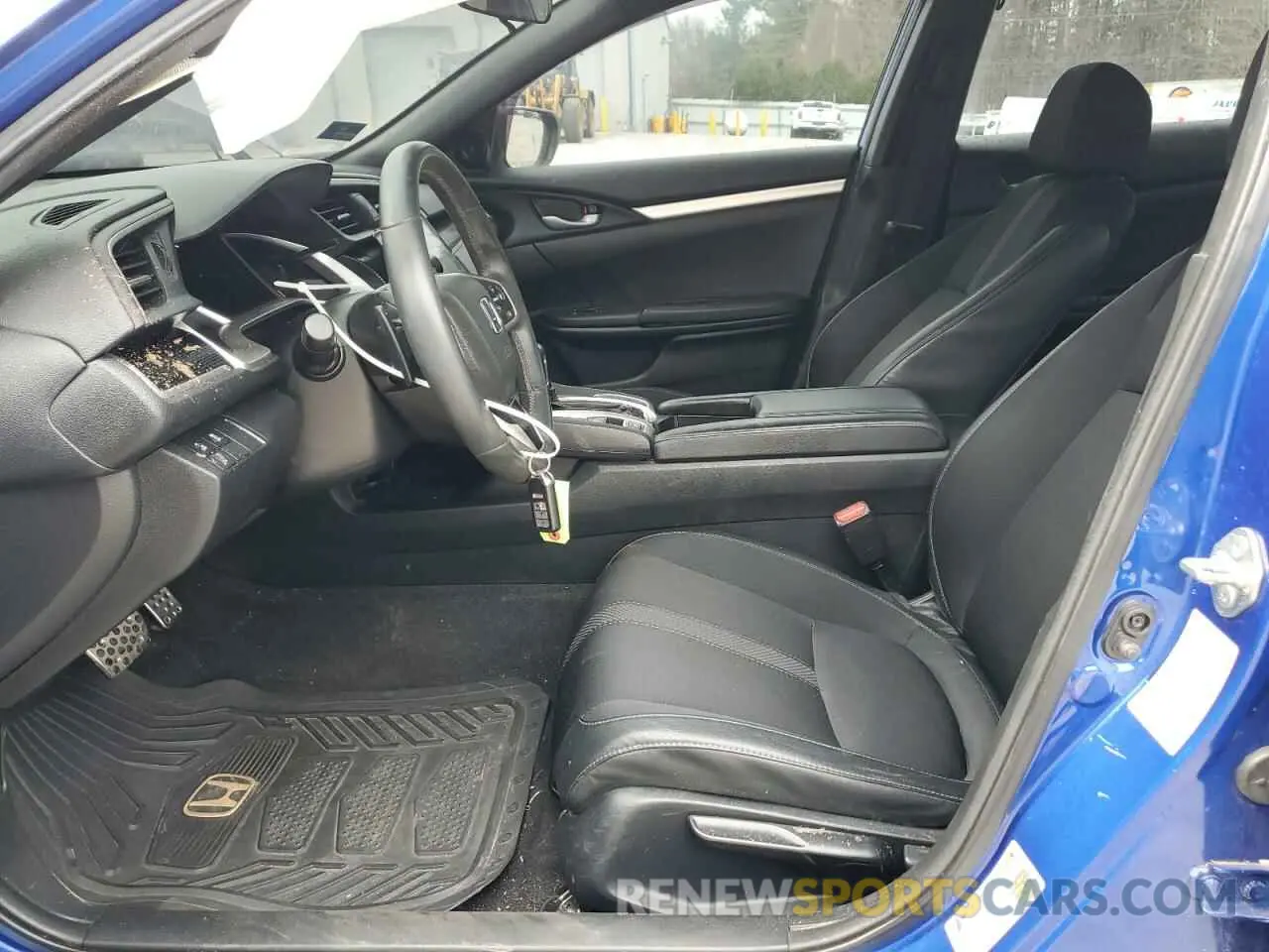7 Photograph of a damaged car 2HGFC2F89KH587048 HONDA CIVIC 2019