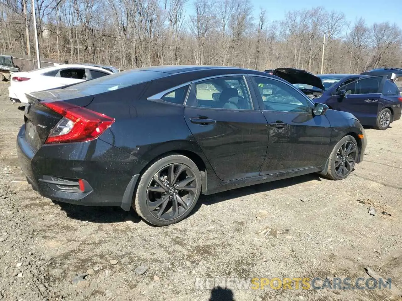 3 Photograph of a damaged car 2HGFC2F89KH594968 HONDA CIVIC 2019