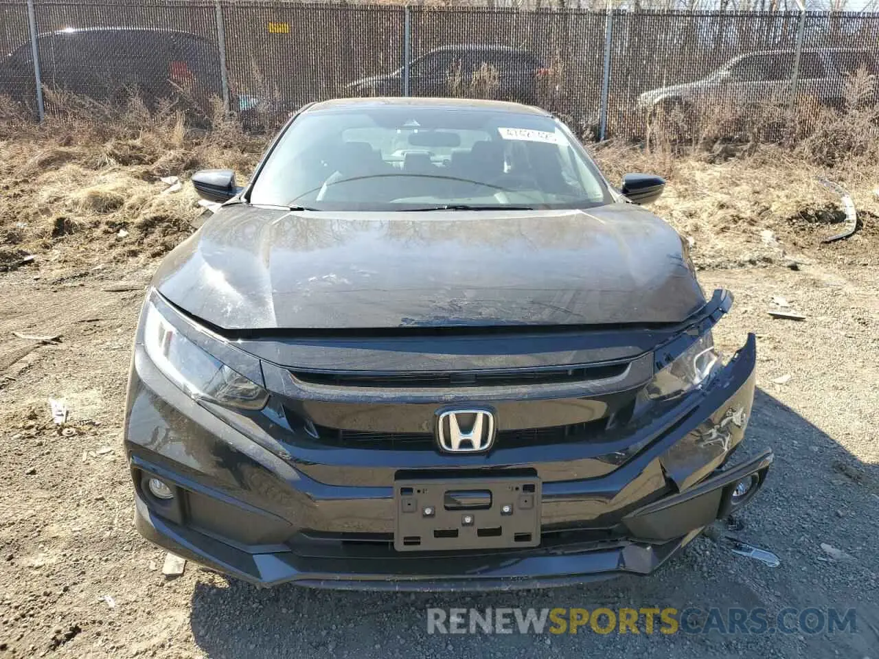 5 Photograph of a damaged car 2HGFC2F89KH594968 HONDA CIVIC 2019