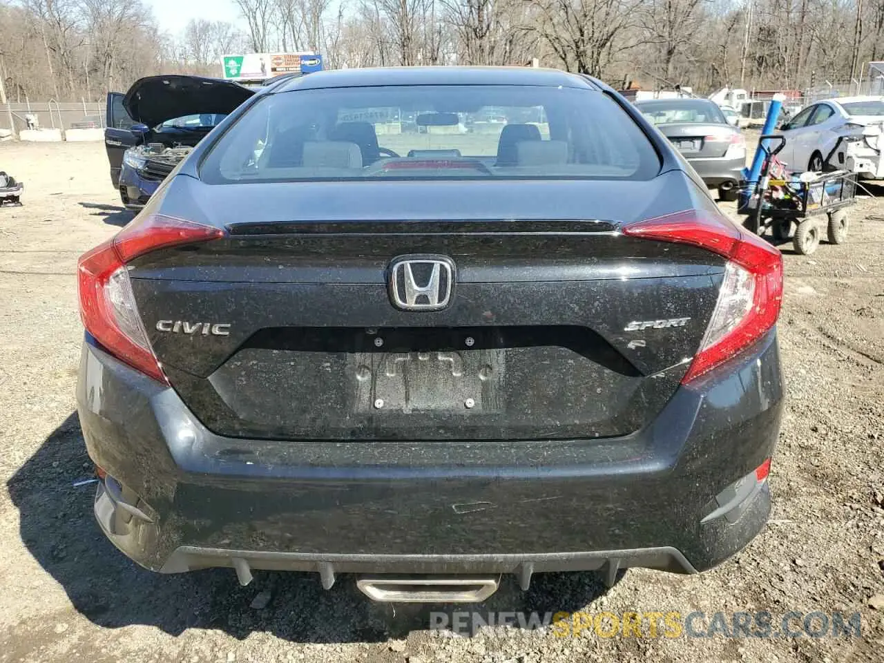 6 Photograph of a damaged car 2HGFC2F89KH594968 HONDA CIVIC 2019