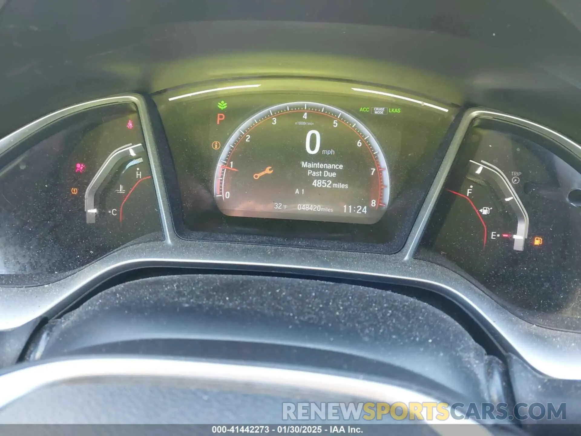 7 Photograph of a damaged car 2HGFC2F89KH601370 HONDA CIVIC 2019