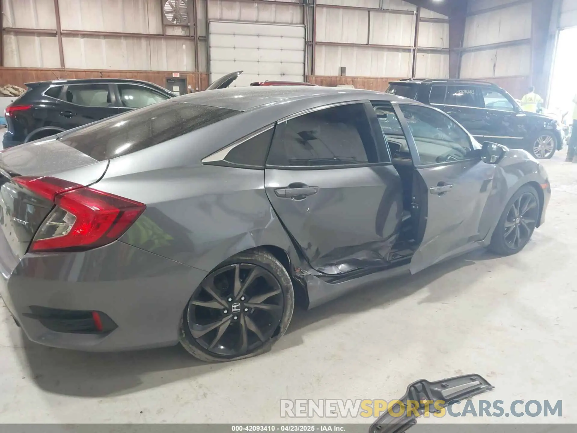 6 Photograph of a damaged car 2HGFC2F89KH601708 HONDA CIVIC 2019