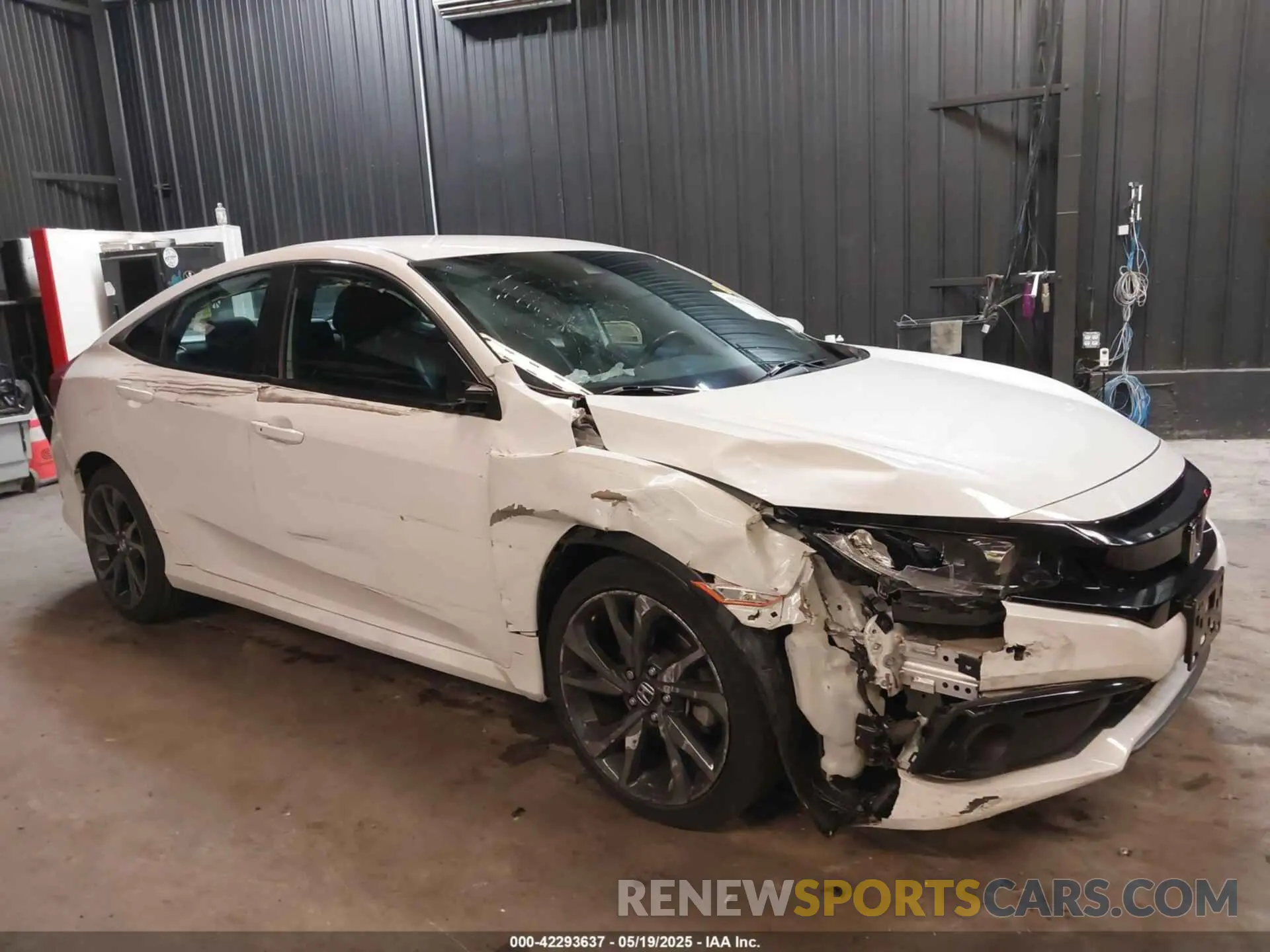 6 Photograph of a damaged car 2HGFC2F8XKH504968 HONDA CIVIC 2019