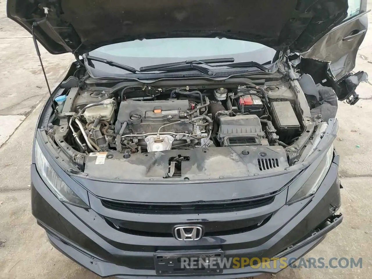 11 Photograph of a damaged car 2HGFC2F8XKH522225 HONDA CIVIC 2019