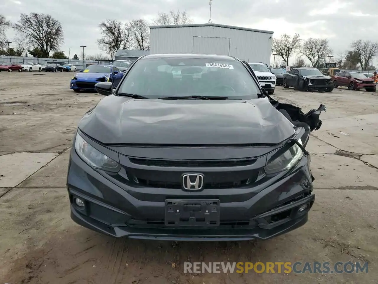 5 Photograph of a damaged car 2HGFC2F8XKH522225 HONDA CIVIC 2019